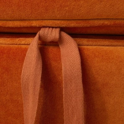 Olivia Round Pouf Rust - Opalhouse™ Designed With Jungalow™ 4 Olivia Round Pouf Rust - Opalhouse™ Designed With Jungalow™ - Image 2