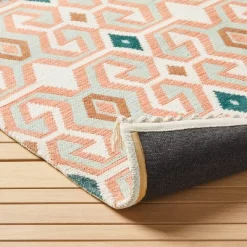 Tapestry Ogee Medallion Rug Blush - Opalhouse™ Designed With Jungalow™ -Opalhouse GUEST 25711ba3 43e4 4b45 91bc 9e22f9a43b8e