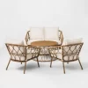 Britanna 4pc Patio Conversation Set - Natural - Opalhouse™ -Opalhouse GUEST 2e85c795 80d1 487e 9df2 5df7a8243dc9