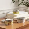 12.15oz Tin Gift Set Silver With Embossed Yellow Candle - Opalhouse™ -Opalhouse GUEST 47498c31 105d 459c af59 259679c7a955