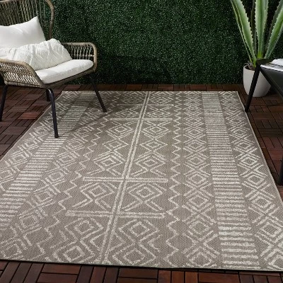 Outdoor Rug Global Block - Opalhouse™ 6 Outdoor Rug Global Block - Opalhouse™ - Image 4