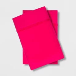 Solid Percale Cotton Pillowcase Set - Opalhouse