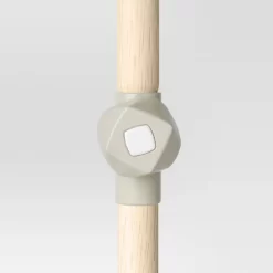 7.5'x7.5' Decorative Trim Scalloped Outdoor Market Umbrella Blue - Opalhouse™ Designed With Jungalow™ -Opalhouse GUEST 5e2481f7 3c2c 4690 b3cb fab28cd5ef30