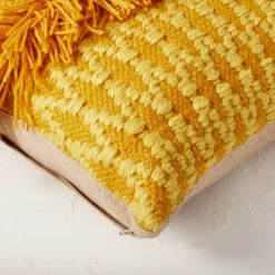 Diamond Textured Woven Square Throw Pillow - Opalhouse™ Designed With Jungalow™ -Opalhouse GUEST 762d1d4c 8f84 441e babc f78a7e2d97d5