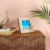 4" X 4" Resin And Wood Photo Frame - Opalhouse™ -Opalhouse GUEST 7fdafc47 a22d 4d9a 91a7 64b6f4204e8f
