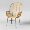 Lily Rattan Armchair With Metal Legs - Assembly Required - Opalhouse™ -Opalhouse GUEST afbf21b8 b34d 49d3 8cec e60254d7c3d4