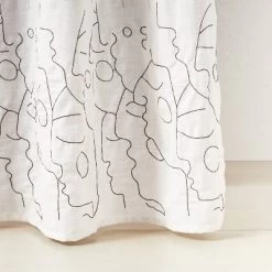 In This Together Shower Curtain White - Opalhouse™ Designed With Jungalow™ -Opalhouse GUEST d2a7877a d4db 4b9e ad97 8fecab59e560