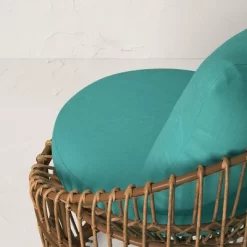 Topanga Club Chair With Ottoman - Blue/Brown - Opalhouse™ Designed With Jungalow™ 15 Topanga Club Chair With Ottoman - Blue/Brown - Opalhouse™ Designed With Jungalow™ -Opalhouse GUEST d55e6c02 0566 4024 be4f e642208a3e0f