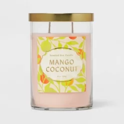 Glass Jar Mango Coconut Candle - Opalhouse™ -Opalhouse GUEST d5df7935 c4d2 412c 8399 c3cca94db9a0